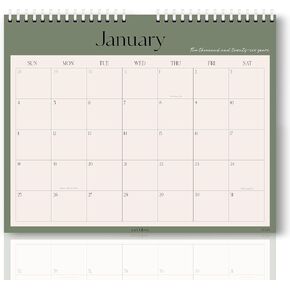 Aesthetic 2025-2026 Wall Calendar - 18 Monthly Calendar from July 2025 to December 2026, 14.5" x 10.5", Modern Vertical Wall Hanging Calendar for Organizing & Planning in Kuwait