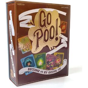 منزل الورق: اذهب براز! The Game - Lugh Out Out Funny Card Collection Game و Family Game Night و Plainious Evalet Whip و ComeNs Kids Agge 6+ و 2-6 Player in Saudi Arabia