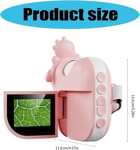 Science Toy 2Inch Color Screen Digital Microscope for 500-1000X Camera Handheld LED Magnifyings Device Digital Magnifier in Kuwait