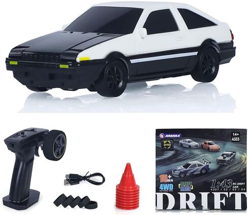 1:43 RC Drift Car 4WD High Speed Racing Vehicles 4304A 2.4GHz RTR Mini Car Model Radio Battery Lights Gyroscope in Kuwait