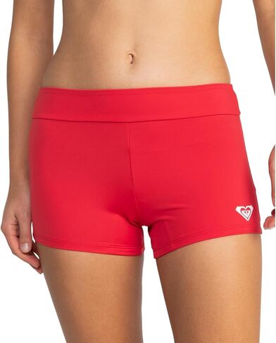 Roxy Women's Tummy Control Beach Biker تمرين ، شورتات الكرة الطائرة والصالة الرياضية ، اليوغا ، ملابس الشاطئ in Saudi Arabia