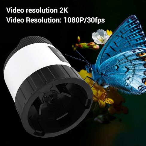 عدسة كاميرا تلسكوب Yoidesu WiFi، عدسة إلكترونية، شاشة 2 بوصة، تسجيل HD 2K، ملحقات مجهر التلسكوب، كاميرا للتصوير الفلكي، مشاهدة الطيور in Saudi Arabia