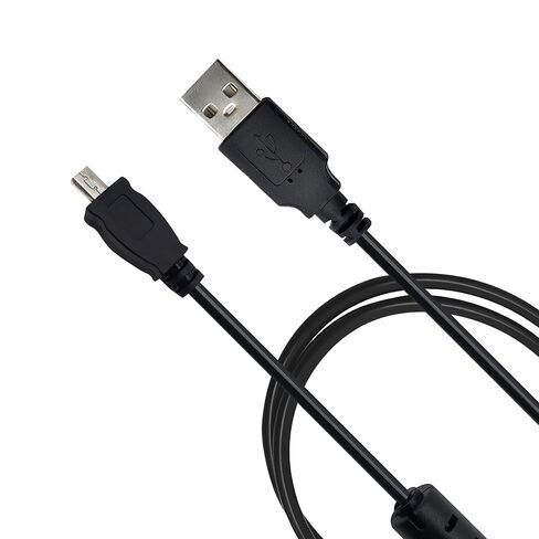 كابل نقل بيانات USB UC-E6 لكاميرات Nikon COOLPIX S3000 S3100 S3200، سلك مزامنة عالي السرعة 5 أقدام/60 بوصة، التوصيل والتشغيل in Saudi Arabia