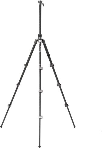 Benro Rhino CF Two Series Carbon Fiber Tripod & Monopod – 4-Section Flip-Lock Legs, Converts to 70" Monopod, Supports 44 lb Payload, Travel-Ready Support Gear (FRHN24CF) in Saudi Arabia