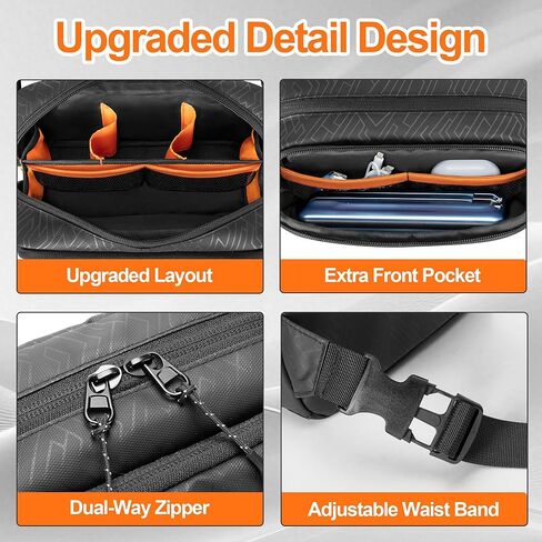 Carrying Case Compatible with DJI Osmo Pocket 3 Creator Combo Accessories, Protective Hand/Sling Storage Bag with Multi-Pockets for Travel, Outdoor in Saudi Arabia
