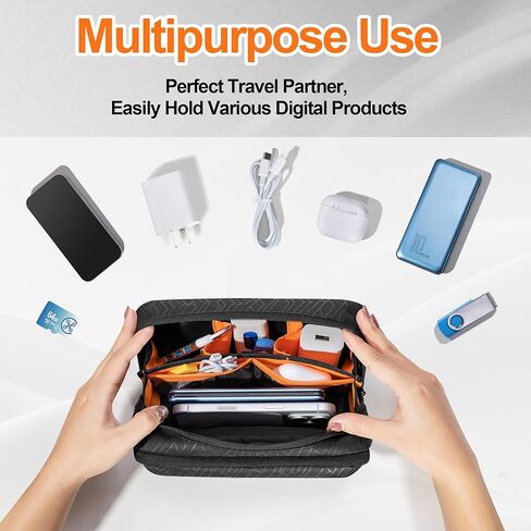 Carrying Case Compatible with DJI Osmo Pocket 3 Creator Combo Accessories, Protective Hand/Sling Storage Bag with Multi-Pockets for Travel, Outdoor in Saudi Arabia