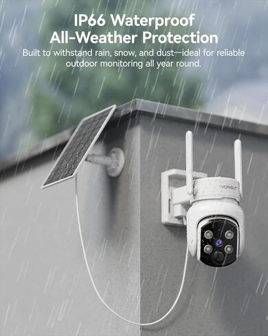 Solar Security Cameras Wireless Outdoor, 4MP Solar Powered Home Security Camera System with 10CH NVR, 128G Local Recording, Color Night Vision, 2.4G & 5GHz WiFi, 360° Pan & Tilt, 4 Cam Kit in Saudi Arabia