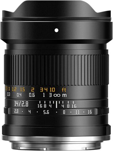 TTARTISAN 14 مم F2.8 لكاميرات Nikon Z، زاوية واسعة للغاية وفتحة كبيرة لكاميرات Nikon Z Mount Z5 Z6 Z7 Z6II Z6III Z7II Z9 Z8 ZF ZFC Z30 Z50 Z50II in Saudi Arabia