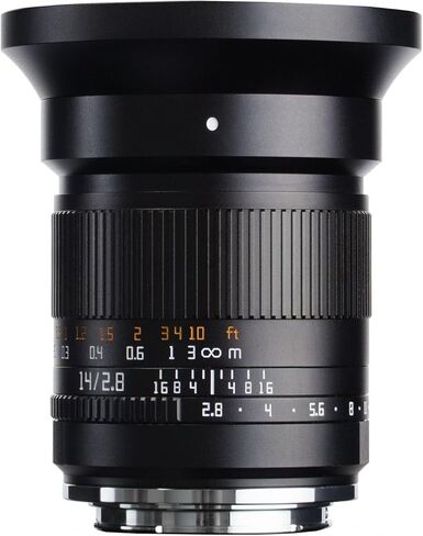 TTARTISAN 14 مم F2.8 لكاميرات Nikon Z، زاوية واسعة للغاية وفتحة كبيرة لكاميرات Nikon Z Mount Z5 Z6 Z7 Z6II Z6III Z7II Z9 Z8 ZF ZFC Z30 Z50 Z50II in Saudi Arabia