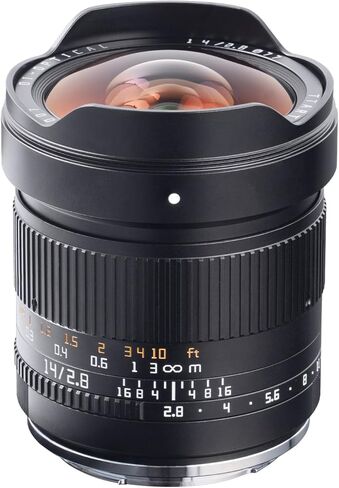 TTARTISAN 14 مم F2.8 لكاميرات Nikon Z، زاوية واسعة للغاية وفتحة كبيرة لكاميرات Nikon Z Mount Z5 Z6 Z7 Z6II Z6III Z7II Z9 Z8 ZF ZFC Z30 Z50 Z50II in Saudi Arabia