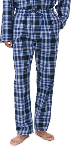 Polo Ralph Lauren Men's Classic Sleep Sleep Pant ، P168RL ، Monroe Plaid/Red ، M in Kuwait