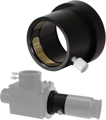 Tangxi M42X0.75 Female Thread to 1.25" Adapter, Aluminum Alloy T2 to 1.25 Inch Eyepiece Adapter with Internal Brass Compression Circle for Astrophotography or Visual Observing in Saudi Arabia