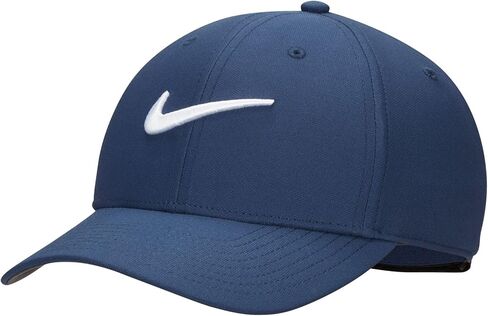 Nike Mens Dri-fit Club Structured Swoosh Cap in Saudi Arabia