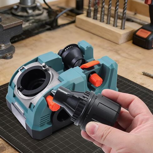 Drill Bit Sharpener for 3/32" to 3/4" Bits, Sharpens HSS and Carbide,115°-140° Angle Adjustment,Sharpening Tool for Home,Work & DIY in Saudi Arabia