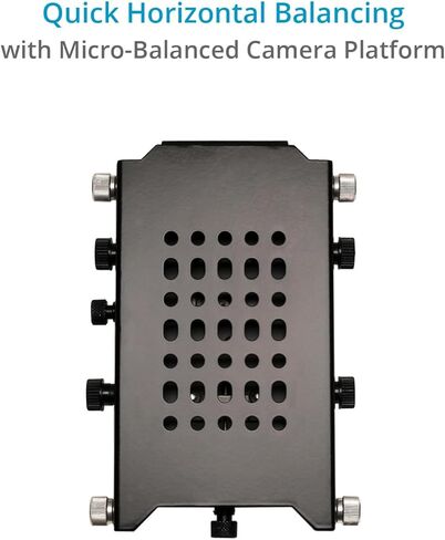 مثبت FLYCAM المحمول لكاميرات الفيديو DSLR. توازن دقيق سريع، عمود مركزي تلسكوبي مع مقبض انحراف ثلاثي المحاور. مشبك طاولة مجاني ولوحة سريعة الفك. (FHD-3K-كيو تي) in Saudi Arabia