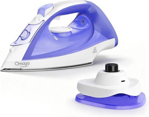 الحديد اللاسلكي للملابس ، 1500 واط من الحديد البخاري التدفئة السريعة ، اللوح الخزفي ، مغلق تلقائي ، النخاع الذاتي ، مضاد CALC ، 3 إعدادات درجات الحرارة ، 11.84 أوقية خزان الماء ملابس للمنزل ، الأسود in Kuwait