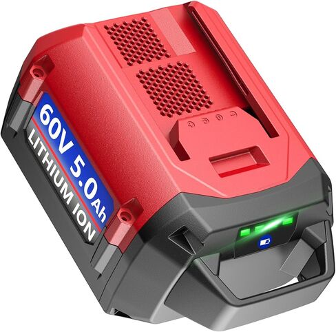 5.0 أمبير استبدال لبطارية Toro 60V، متوافقة مع بطارية Toro 60 Volt Flex-Force Max Lithium Ion L108 L135 L216 L324 L40588620 81825 88625 81850 88640 81860 88660 88675 in Saudi Arabia