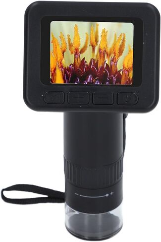 Sonew Handheld Digital Microscope 1000X Magnification 2 Inch IPS Screen USB Connect PC with 8 Adjustable LEDs for Kids Adults in Saudi Arabia