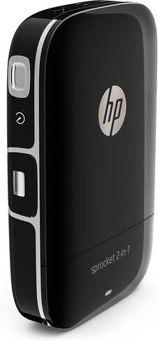 HP Sprocket 2-in-1 Portable Photo Printer & Instant Camera, Print Social Media Photos on 2x3 Sticky-Backed Paper in Saudi Arabia
