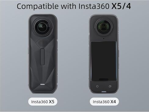 دعامة تثبيت أفقية لملحقات Insta 360 X5، دعامة L مع فتحة لولبية 1/4 بوصة ومحول واجهة قابل للطي لحامل Insta 360 X5 in Saudi Arabia
