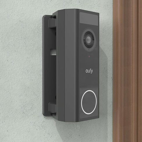 0-45 Degree Adjustable Angle Mount Compatible with eufy Security Video Doorbell C31, Black in Saudi Arabia