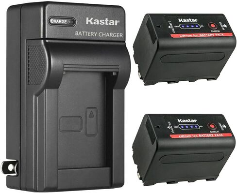 Kastar NP-F780EXP بطارية 1 حزمة وشاحن حائط تيار متردد بديل لـ CCD-TR87 CCD-TR8E CCD-TR910 CCD-TR913 CCD-TR917 CCD-TR918 CCD-TR930 CCD-TR940 CCD-TR950 CCD-TR97 CCD-TRT97 CCD-TRV101 كاميرا in Kuwait