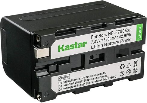 Kastar NP-F780EXP بطارية 1 حزمة وشاحن حائط تيار متردد بديل لـ CCD-TR87 CCD-TR8E CCD-TR910 CCD-TR913 CCD-TR917 CCD-TR918 CCD-TR930 CCD-TR940 CCD-TR950 CCD-TR97 CCD-TRT97 CCD-TRV101 كاميرا in Kuwait