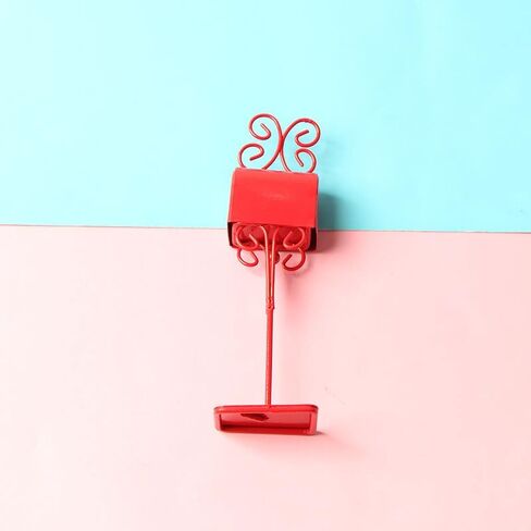1PC Miniature Red Metal Post Box Ornament with Post Label, DIY Photography Prop & Living Room Decor for Home, Office, Graduation Scenes, with Intricate Scrollwork in Saudi Arabia