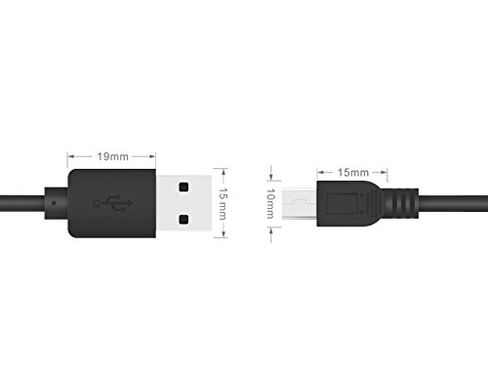 MaxLLTo 3FT بديل USB 2.0 نقل وشاحن 2in1 كابل سلك لسلسلة Canon iVIS FS Canon iVIS FS10، iVIS FS20، iVIS FS21، iVIS FS22، iVIS FS30، iVIS FS31، iVIS FS40 كاميرا كابل USB سلك الرصاص in Saudi Arabia