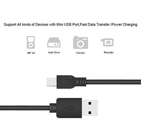 MaxLLTo 3FT بديل USB 2.0 نقل وشاحن 2in1 كابل سلك لسلسلة Canon iVIS FS Canon iVIS FS10، iVIS FS20، iVIS FS21، iVIS FS22، iVIS FS30، iVIS FS31، iVIS FS40 كاميرا كابل USB سلك الرصاص in Saudi Arabia