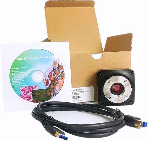 كاميرا مجهرية رقمية 12M CMOS USB 3.0 مع مستشعر IMX226 للتصوير عالي الدقة in Kuwait