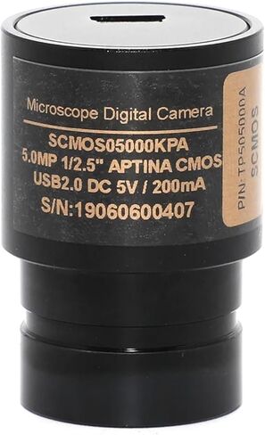 كاميرا مجهرية رقمية USB 2.0 5.1M مع مستشعر IMX335 - عدسة فيديو عالية الدقة للتصوير الدقيق in Kuwait