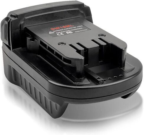 Adapter for DeWalt to Milwaukee Battery, Adapter for DeWalt 20V Lithium Batte ry Convert to for Milwaukee 18V M18 Battery for Mil-Waukee M18 Cordless Power Tool in Saudi Arabia