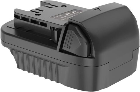 Adapter for DeWalt to Milwaukee Battery, Adapter for DeWalt 20V Lithium Batte ry Convert to for Milwaukee 18V M18 Battery for Mil-Waukee M18 Cordless Power Tool in Saudi Arabia
