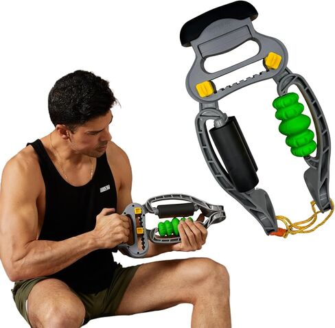 Hotwave Tennis Elbow Relief Massager للساق والذراع ، أسطوانة الرغوة القابلة للتعديل ، أسطوانة العضلات النقطة الزناد للعجول والساعد ، مدلك المعصم ، التنس واللاعب الكوع. in Kuwait