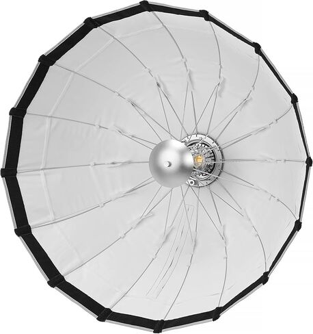 Godox S85W مظلة سريعة التحرير Softbox - 33.5 بوصة (85 سم) معدّل مكافئ مكافئ Bowens-Mount مع تصميم داخلي أبيض للاستوديو وصورة الموقع، والإضاءة العصرية والتجارية in Kuwait