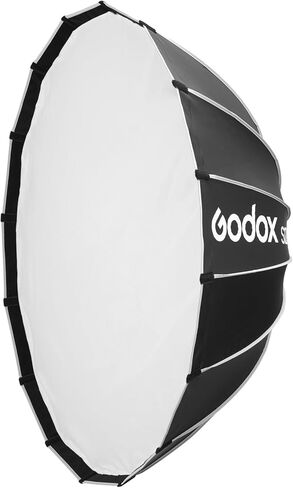 Godox S120T 47.2 "صندوق مظلة سريع التحرير مع حامل بوينز، تصميم داخلي فضي، تصميم قابل للطي، ناشرات داخلية وأمامية، استوديو ومعدل إضاءة في الموقع in Saudi Arabia