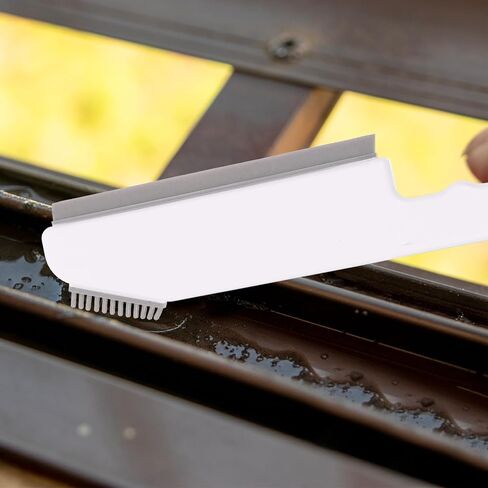 DOITOOL Multi-Functional Silicone Window Screen Cleaning Brush in White, Portable Kitchen and Bathroom Dust Cleaning Tool for Home Use in Saudi Arabia