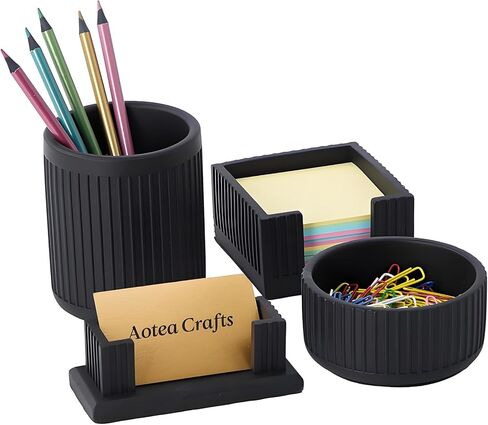مجموعة من 4- إكسسوارات مكتب جمالية للمنظمين المكتبيين الحديثة والصناعية والصناعة الملموس in Kuwait