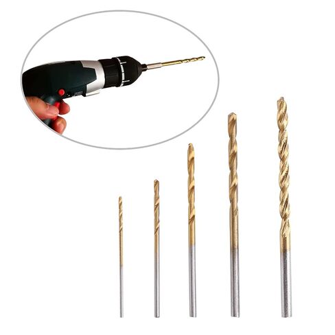 50PCS High Speed Steel Twist Drill Bits Straight Shank Tool Set for Metal Wood Plastic DIY Drilling Projects in Saudi Arabia