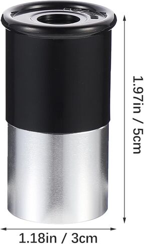 Kisangel Multi-Coated 0.965 Inch H20Mm Telescope Eyepiece Optical Glass ABS Eyepiece Accessory for Astronomical Observation and Moon Viewing in Saudi Arabia