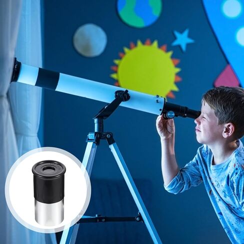 Kisangel Multi-Coated 0.965 Inch H20Mm Telescope Eyepiece Optical Glass ABS Eyepiece Accessory for Astronomical Observation and Moon Viewing in Saudi Arabia