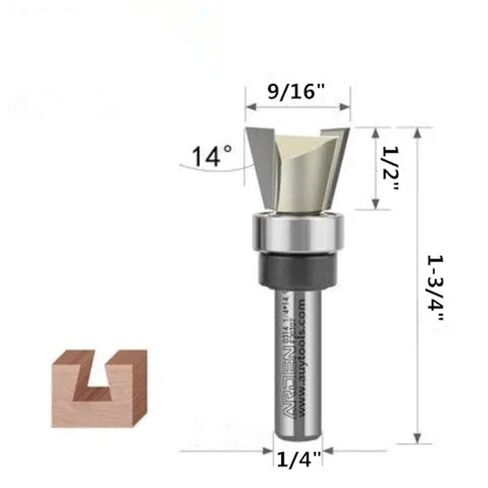 المهنة 1/4 بوصة عرقوب كربيد يميل رأس التوجيه تتوافق in Kuwait