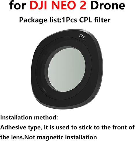 مرشح CPL لـ DJI NEO 2 Drone CPL مجموعة فلاتر حماية عدسة المرآة المستقطبة (مرشح CPL) in Saudi Arabia
