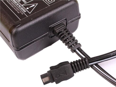 Power AC Adapter for Sony AC-L200, AC-L200C, AC-L25, AC-L25A, AC-L25B, AC-L25C and Sony Handycam DCR-HC20, DCR-HC21, DCR-HC26, DCR-HC28, DCR-HC30, DCR-HC32, DCR-HC36 in Saudi Arabia