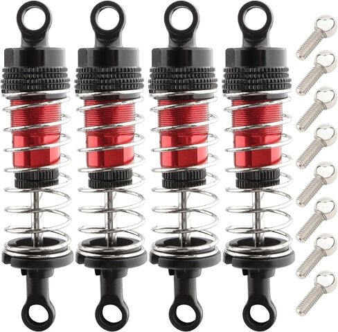 9201E RC Car 2 Pieces PX9211-18 Aluminum Shock Absorber Accessory Replacement Spare Parts for 9201E 9203E 9205E 9206E 9207E Trucks 200E 207E 210E Trucks in Saudi Arabia