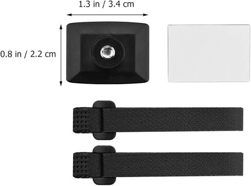 Action Camera Mount Adapter for Drone Compatible with Air Pro Mini Screw Holder Stabilizer with Hook and Loop Design for Quick Installation and Wide-Angle Cameras in Saudi Arabia
