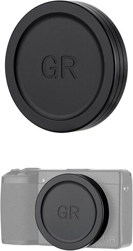 JJC Camera Lens Cap with Metal Thumbs Up Grip for Ricoh GR IV GR4 Digital Camera in Saudi Arabia