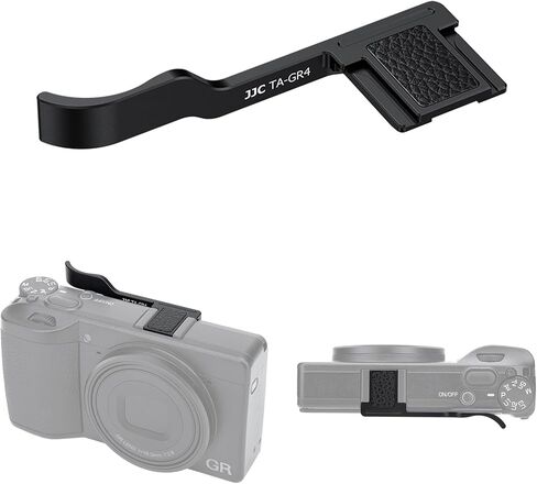 JJC Camera Lens Cap with Metal Thumbs Up Grip for Ricoh GR IV GR4 Digital Camera in Saudi Arabia