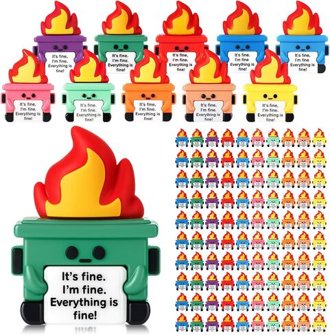 Gejoy 25 PCS Mini Rubber Stone Toys إيجابية مصغرة الحجارة الحجارة لإخفاك هدايا الصخور والهدايا عيد ميلاد تحفيز للزميل معلم الموظفين in Kuwait